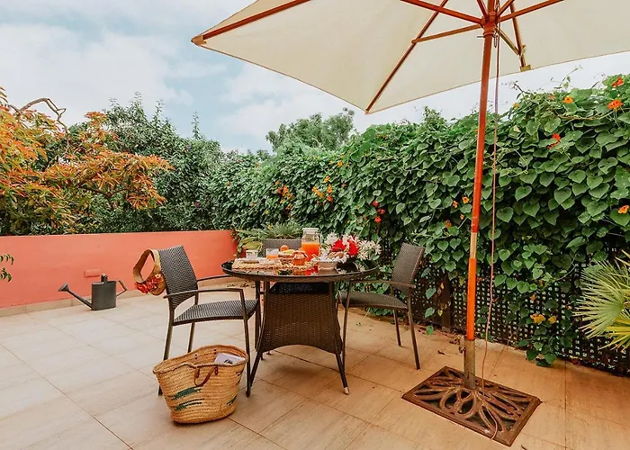 Daire Homeforguest Rural House With Garden El Laurel *